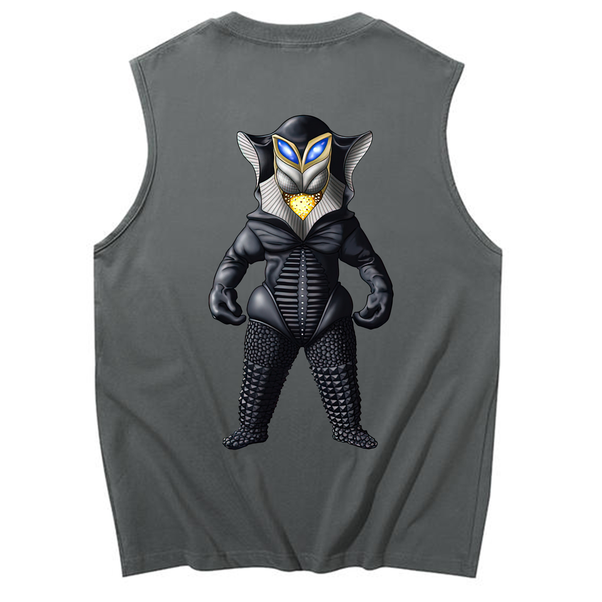 （画像用） ウルトラマン Ultraman コットン100％タンクトップ（背面プリント）